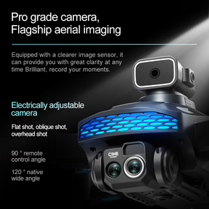 โดรนกล้อง 4K มอเตอร์ไร้แปรงถ่านราคาประหยัด โดรนราคาประหยัดที่ดีที่สุด ของขวัญสำหรับผู้ใหญ่และผู้เริ่มต้น - Product Image 4