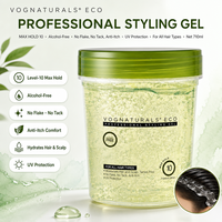 Natuurlijke Olijfolie ECO Gel Styling Gel Sterke Hold Vormgevend GEEN Schilfers Professionele Haarstyling Gel Anti Jeuk UV Bescherming OEM ODM