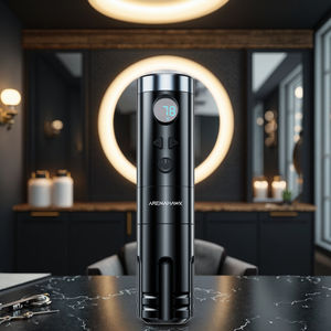 Machine à tatouer rotative sans fil professionnelle <span class=keywords><strong>Arena</strong></span> avec écran numérique, aiguille jetable, pistolet à tatouer permanent en acier inoxydable - Product Image 1