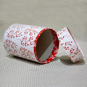 Boîte d'emballage cylindrique en carton kraft pour capsules de gel alimentaire à base de plantes, design personnalisé, recyclable, tube en papier pour poudre de protéines - Product Image 5