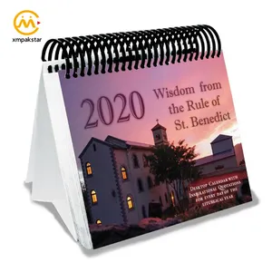 Coil Binding Kalender 2023 Custom Hot Selling 365 Dagen Wekelijkse Perforatie Scheur Metalen Tafel Kalender Afdrukken Kalender