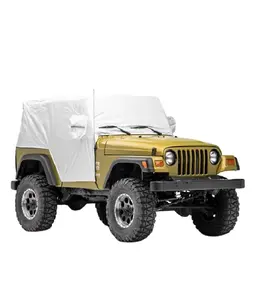 Water Resistant Cab Cover For 76-06 Jeep CJ7 Wrangler YJ TJ Excluding Unlimited