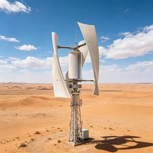 Générateur hybride solaire-éolien extérieur à lévitation magnétique, démarrage à basse vitesse pour ferme/villa X3, aimant/lévitation magnétique - Product Image 4