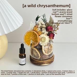 Offre Spéciale sans feu aromathérapie huile essentielle maison fleur séchée intérieur fait à la main parfum longue durée coffrets cadeaux diffuseur de roseau - Product Image 4