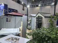 Maisonnette modulaire préfabriquée portable WooWild, isolée, étanche, mobile, en HDPE