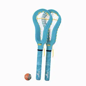 Wholesale In Beach Waterproof Game Classic Hockey Bat Youth Plastic Lacrosse Stick Perfect Sport Set for Kids And Beginners