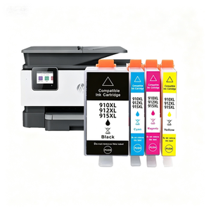 Cartouche compatible couleur pour <span class=keywords><strong>HP</strong></span> 910 912 915 pour imprimantes <span class=keywords><strong>HP</strong></span> OfficeJet 8010 8012 8013 8014 8015 8017 8022 - Product Image 1