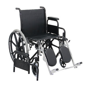 Sedia a Rotelle Manuale Pieghevole in Acciaio Leggero e Smontabile per Disabili - Vendita all'Ingrosso - Product Image 1