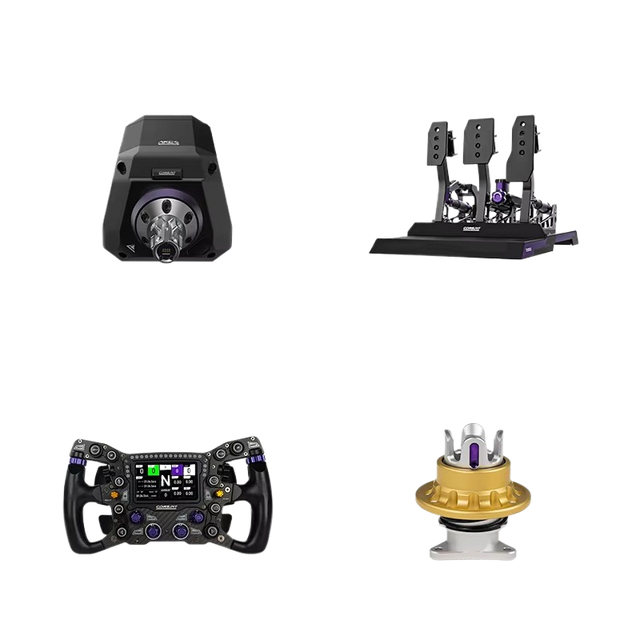 CONSPIT Venue Set 4Conspit Photovoltaic Diagonal Pole Racing Direct Drive Base 20nm Ares Racing Simulator Gaming Steering Wheel