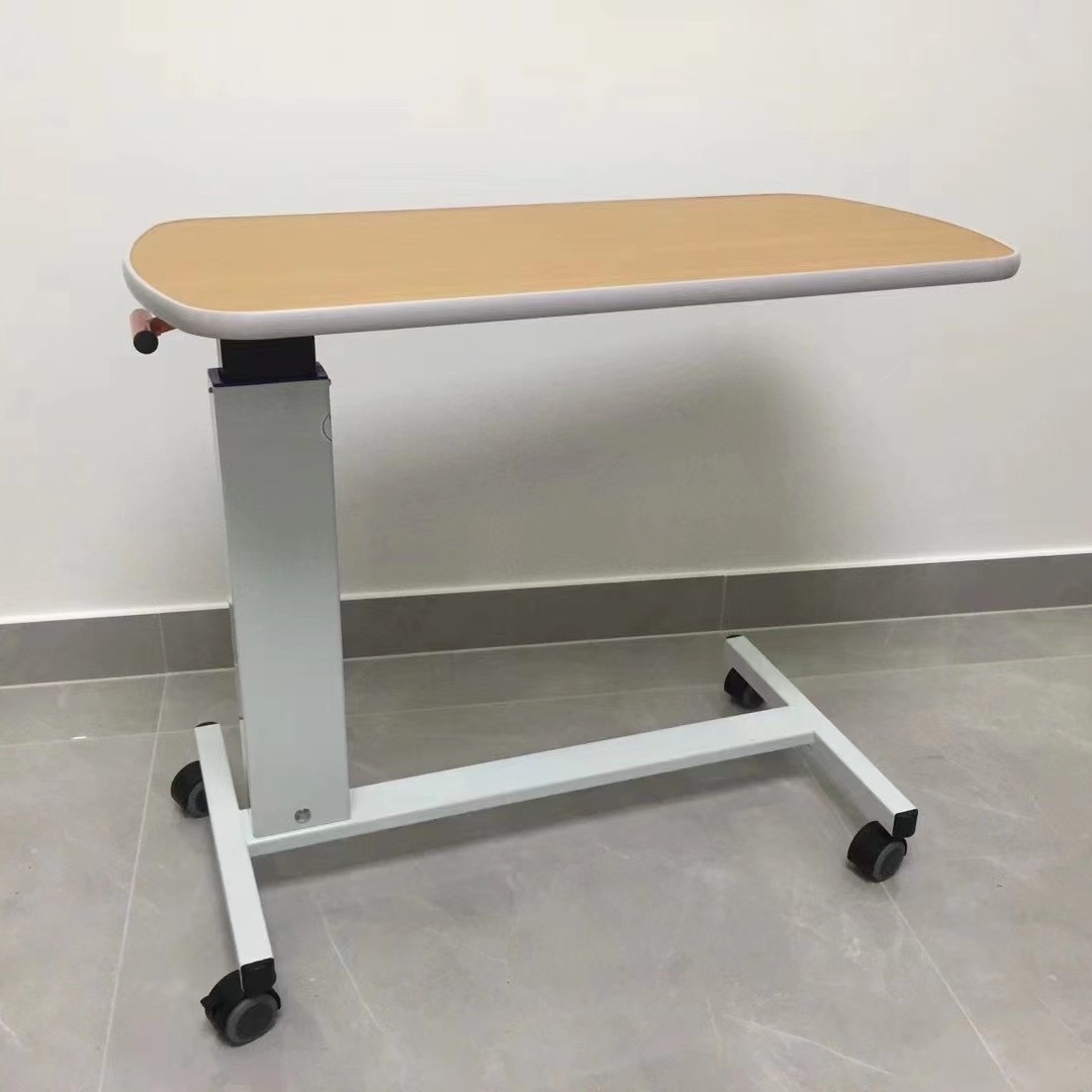 Hydraulic and pneumatic side table