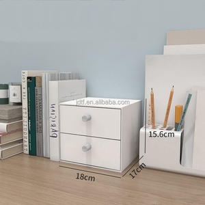 Armoire à tiroirs de bureau en métal, organisateur de bureau pour cosmétiques, papeterie, <span class=keywords><strong>mini</strong></span> rangement en acier pour salon, hôtel, en stock - Product Image 3