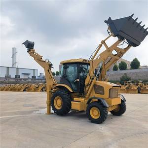 Yuchai 8.2 Ton Backhoe Loader 75kw Vermogen 2500Kg Hefvermogen - Product Image 3