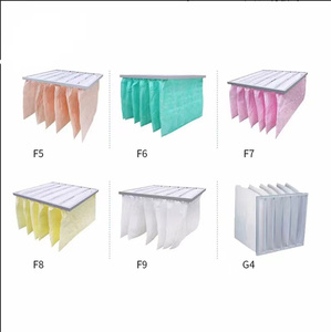Nhà sản xuất có thể giặt túi lọc/HVAC khung nhôm/sợi mạ kẽm túi lọc - Product Image 6
