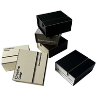 Emballage de luxe pour faux ongles, boîte pliable en deux parties, logo personnalisé, kit d'ongles vides, emballage pour ongles longs