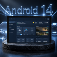 Tablet PC Industrial Android de Alto Rendimiento de 15.6 y 21.5 Pulgadas, 4GB 64GB, PoE, NFC, Pantalla Táctil, Todo en Uno, para Punto de Venta y Kiosco de Pedidos