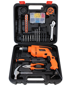 Boîte à outils combinée d'outils à main pour quincaillerie domestique 28 pièces Boîte à outils de réparation automobile Ensemble d'outils pour perceuse électrique puissante - Product Image 6