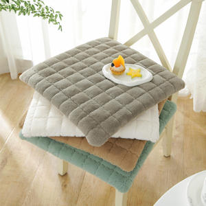 สกายเจคิวเบาะรองนั่งบิสกิตหนา 25x35 ซม. ผ้ากำมะหยี่สีทึบสำหรับห้องนั่งเล่นห้องรับประทานอาหารในสำนักงาน - Product Image 3