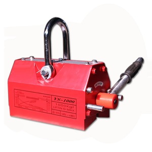China Made Lifting Magnet <strong>Crane</strong> Rubber Handle 1ton 1.5 Ton Capacity Lifting Magnet for Metal Lifting - Product Image 1