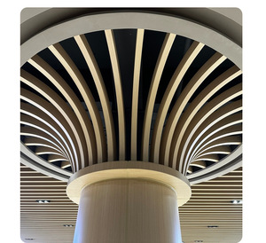 Uzun ömürlü renk ve hava direnci ile sütun kaplama bina cephe için güvenli ve dayanıklı alüminyum kare boru - Product Image 4