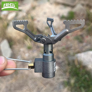 <span class=keywords><strong>Réchaud</strong></span> à gaz butane miniature <span class=keywords><strong>BRS</strong></span>-<span class=keywords><strong>3000T</strong></span> Hornet, pliable, léger, en alliage de titane, haute puissance, avec déflecteur de vent, pour 1 à 2 personnes - Product Image 5