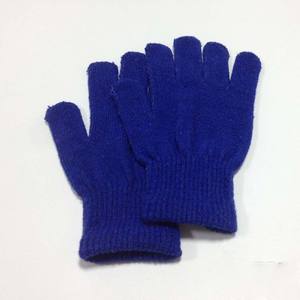 Gants tricotés mi-doigts chauds et doux en peluche pour hommes et femmes, mitaines sans doigts pour le cyclisme hivernal - Product Image 2