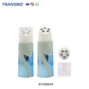 <b>Squeeze</b> Tube Skincare Packaging Plastic Tube PE Tube Massage Cream Lotion With Metal Roller <b>Ball</b> - Product Image 4