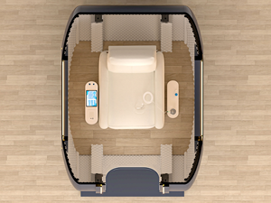 Osail Chambre de relaxation infrarouge de luxe pour 1 personne - Product Image 3