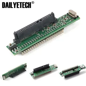 Dailyetech 2.5 Inci HDD SSD Seri ATA 7 15P Perempuan Ke 44 Pin 2.5 "untuk Laptop IDE SATA Converter Port Adaptor Kartu PATA