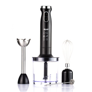 Set de Licuadora Multifuncional RAF 5 en 1, Licuadora de Alta Velocidad con Función de Trituración y Exprimido, Set de Licuadora de Varilla 5 en 1 con Picador de Vegetales - Product Image 1