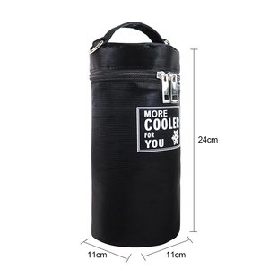 Bolsa Térmica Oxford de 15L con Asa para el Hombro, Resistente al Agua, de Grado Alimenticio, con Diseño de Letras a la Moda, para Vino, Picnics y Almacenamiento de Alimentos Congelados - Product Image 2