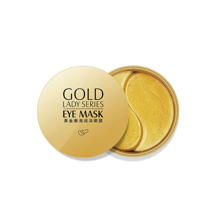 Hot Sell Eye Care 60pcs Gold Collagen Eye Patches Remove Dark Dircles Wrinkle Moisturizing Pearl Seaweed Eye Mask 