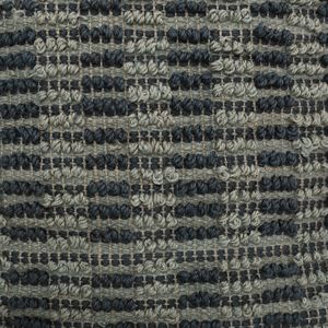 Puf cuadrado de tela azul y verde azulado DB Walle, elegante silla decorativa - Product Image 4