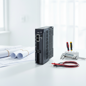 ไดร์เวอร์อุตสาหกรรม 220v กำลังไฟ 1.5kw การสื่อสารโมดบัส ระบบควบคุมมอเตอร์ความแม่นยำสูง Vs500as8r4b กำลังสูง - Product Image 1