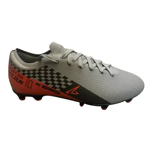 Hot selling branded football shoes low quantity custom logo and color sport shoes for football