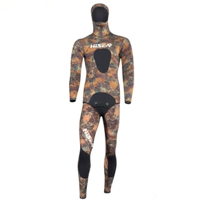 Combinaison de plongée en néoprène Hisea <span class=keywords><strong>Seac</strong></span> 3,5 mm pour homme, combinaison de plongée divisée, vêtements de pêche et de chasse, matière intérieure CR, peau lisse - Product Image 5