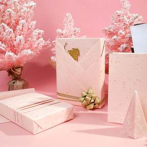 High Quality Wholesale 80g <b>Christmas</b> White Kraft <b>Paper</b> Tissue 43*300cm Gift <b>Luxury</b> Custom Birthday Packaging <b>Wrapping</b> <b>Paper</b> Roll - Product Image 4