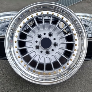 Juego de 3 Ruedas Forjadas Bku 5x120 de 16, 17 y 18 Pulgadas, Estilo TRX para <span class=keywords><strong>BMW</strong></span> E30 M3 E28 E34 <span class=keywords><strong>M5</strong></span> <span class=keywords><strong>E24</strong></span> M6 E46 - Product Image 5