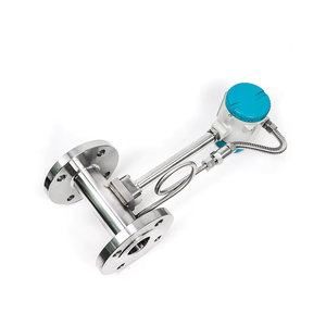 LUGB-XX OEM 蒸気、空気、酸素、窒素、ガス、バイオガス、LPG、熱油用 4-20mA RS485 304ステンレス製フランジ/ウェハー型渦流量計 - Product Image 4