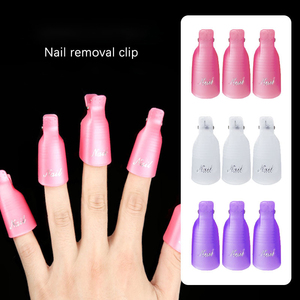 10 piezas/bolsa, Clip de Plástico <span class=keywords><strong>para</strong></span> Remover <span class=keywords><strong>Uñas</strong></span> Acrílicas, <span class=keywords><strong>para</strong></span> Esmalte de Gel UV LED, Color Morado Rosa, Herramientas de Manicura, Suministros <span class=keywords><strong>para</strong></span> Profesionales - Product Image 2