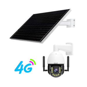 JideTech 100W 60A pannello solare 20X 8MP 4G + WIFI CCTV PTZ sicurezza esterna batteria ricaricabile potenza IP66 supporto Open VPN - Product Image 2
