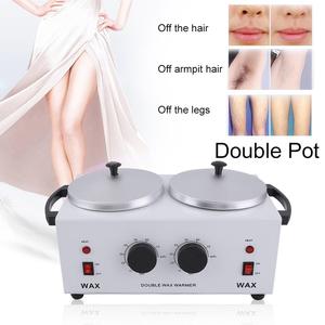 Doble olla calentador de cera de pelo eléctrica herramienta de máquina de cera <span class=keywords><strong>manos</strong></span> <span class=keywords><strong>pies</strong></span> de cera de parafina de la terapia depilación belleza herramienta - Product Image 2