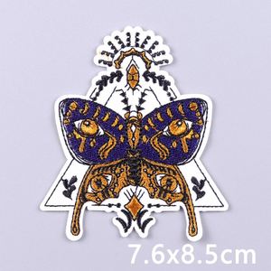 Patchs brodés personnalisés Soleil et Lune pour vêtements, patchs thermocollants pour vêtements, autocollants de couture DIY - Product Image 3