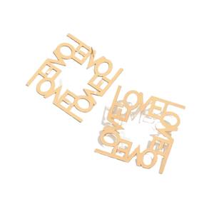 Euro-American Ins Pleated Geometric Glossy Stud <b>Earrings</b> Unisex Luxury High-End Fashion Statement Bold Unique Wholesale - Product Image 5