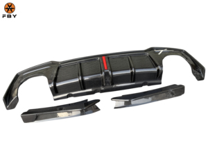 Style <span class=keywords><strong>KB</strong></span> de haute qualité avec diffuseur de pare-chocs arrière en Fiber de carbone léger pour BMW G22 4 Series 2020 + Kit de carrosserie en Fiber de carbone de voiture - Product Image 2