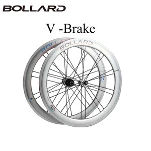 Bicicleta Plegable BMX de <span class=keywords><strong>20</strong></span> Pulgadas con Frenos V-brake, Buje de Liberación Rápida, 20H de Radios, Llanta de 40mm de Profundidad, Aleación de Aluminio Ligera - Product Image 3