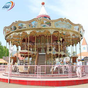 Carrusel de <span class=keywords><strong>Animales</strong></span> Personalizado para Niños, Atracciones para Parques de Diversiones en Venta - Product Image 3
