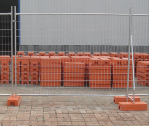 Fournisseur d'usine de clôtures temporaires pour chantiers de construction, barrières d'événements, protection de sécurité, structure soudée, haute résistance, durable - Product Image 2