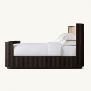 Muebles de Dormitorio Personalizados de Fábrica, Cama Moderna de Madera de Alta Gama, Camas con Estructura de Madera y Cabecera - Product Image 2