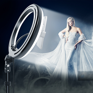 En gros 3 Lumières-Modes 2700K-5500K 12 Pouces Anneau Lumière avec Support Avec Portable support <span class=keywords><strong>de</strong></span> téléphone pour <span class=keywords><strong>Tik</strong></span> Tok Vlog - Product Image 2
