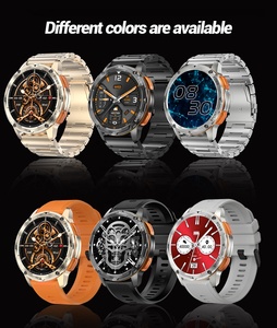 New Smartwatch ak59 với dây đeo thép ngoài trời 1.43inch AMOLED hiển thị 400mAh lớn pin sức khỏe theo dõi giấc ngủ thông minh đồng hồ - Product Image 5